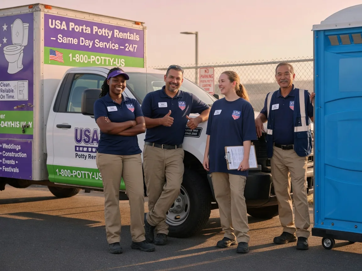 Porta Potty Rental company in Bushland, TX
